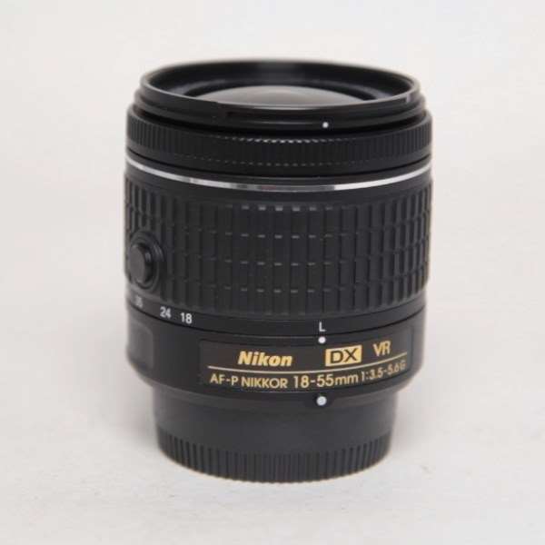 Used Nikon AF-P DX Nikkor 18-55mm f/3.5-5.6G VR Zoom Lens