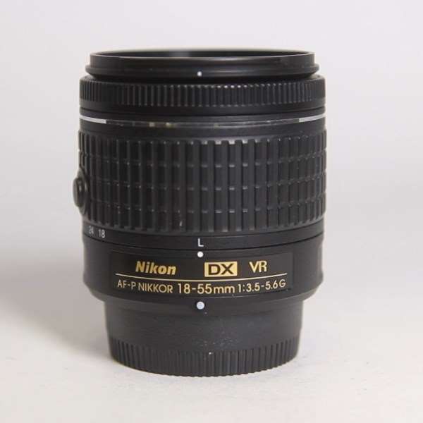 Used Nikon AF-P DX Nikkor 18-55mm f/3.5-5.6G VR Zoom Lens