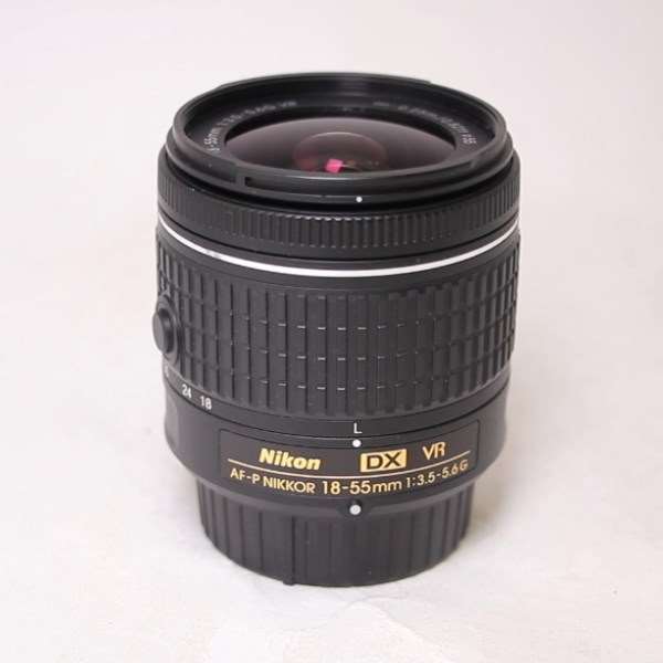 Used Nikon AF-P DX Nikkor 18-55mm f/3.5-5.6G VR Zoom Lens