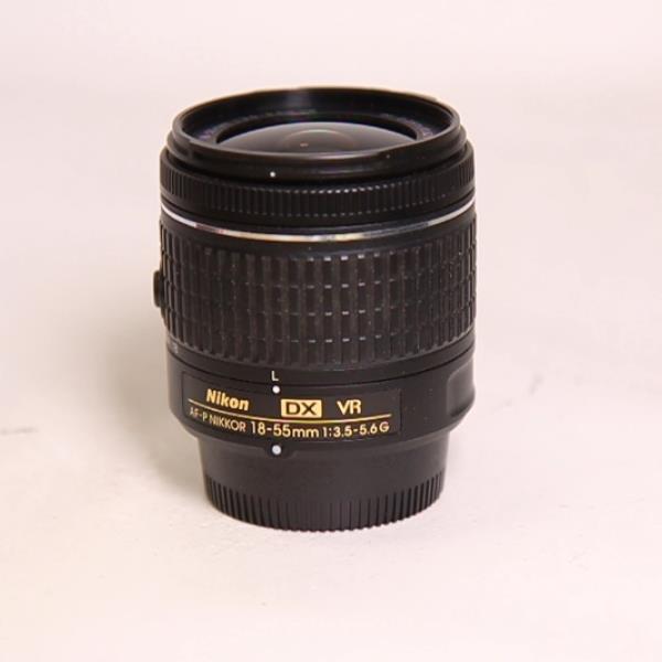 Used Nikon AF-P DX Nikkor 18-55mm f/3.5-5.6G VR Zoom Lens