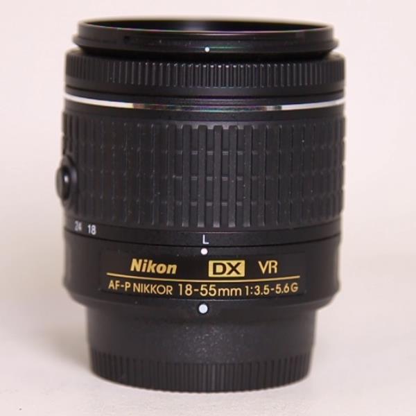 Used Nikon AF-P DX Nikkor 18-55mm f/3.5-5.6G VR Zoom Lens