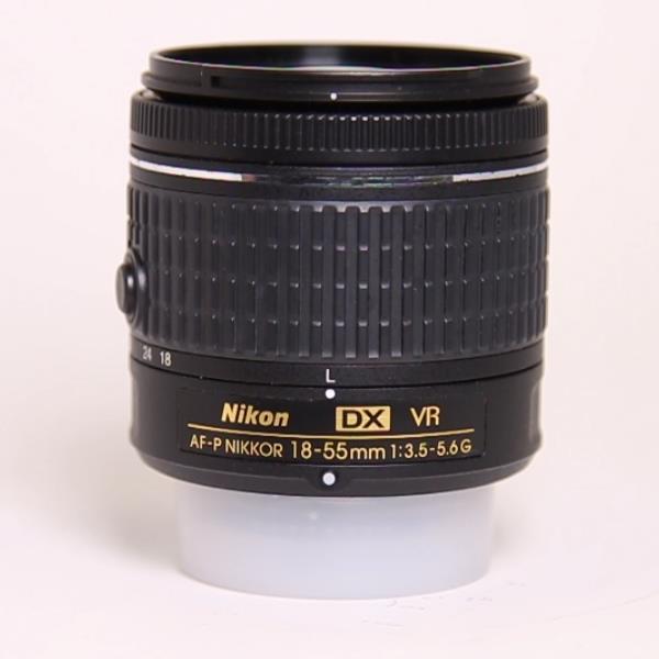 Used Nikon AF-P DX Nikkor 18-55mm f/3.5-5.6G VR Zoom Lens