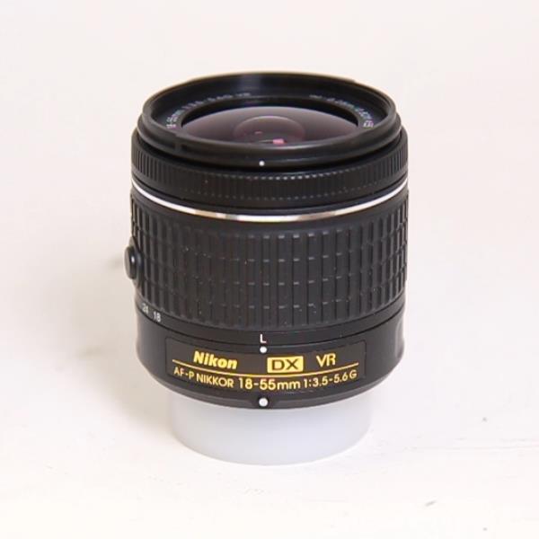 Used Nikon AF-P DX Nikkor 18-55mm f/3.5-5.6G VR Zoom Lens