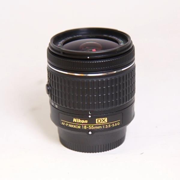 Used Nikon AF-P DX Nikkor 18-55mm f/3.5-5.6G VR Zoom Lens
