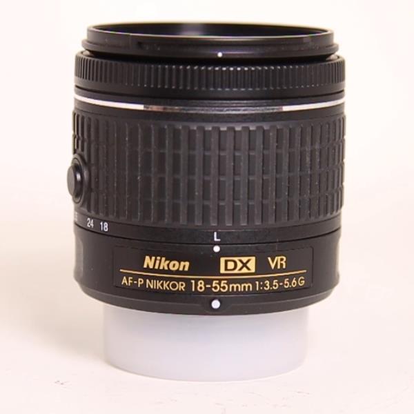 Used Nikon AF-P DX Nikkor 18-55mm f/3.5-5.6G VR Zoom Lens