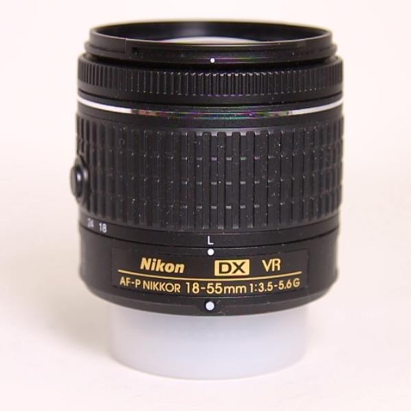 Used Nikon AF-P DX Nikkor 18-55mm f/3.5-5.6G VR Zoom Lens