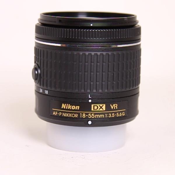 Used Nikon AF-P DX Nikkor 18-55mm f/3.5-5.6G VR Zoom Lens