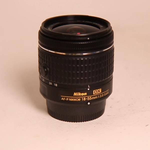Used Nikon AF-P DX Nikkor 18-55mm f/3.5-5.6G VR Zoom Lens