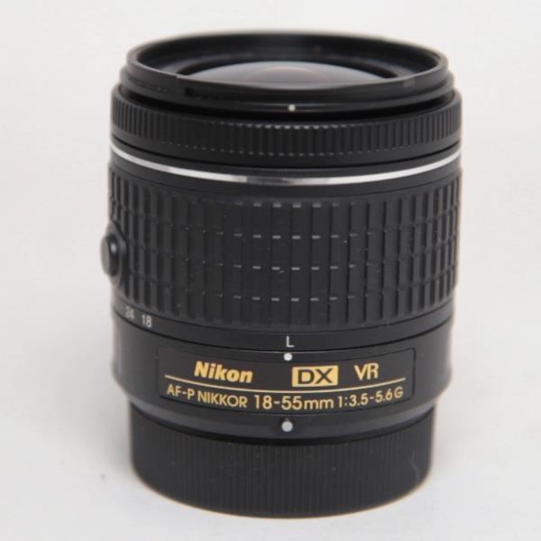 Used Nikon AF-P DX Nikkor 18-55mm f/3.5-5.6G VR Zoom Lens