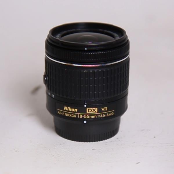 Used Nikon AF-P DX Nikkor 18-55mm f/3.5-5.6G VR Zoom Lens