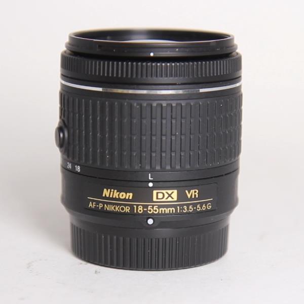 Used Nikon AF-P DX Nikkor 18-55mm f/3.5-5.6G VR Zoom Lens