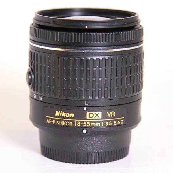 Used Nikon AF-P DX Nikkor 18-55mm f/3.5-5.6G VR Zoom Lens