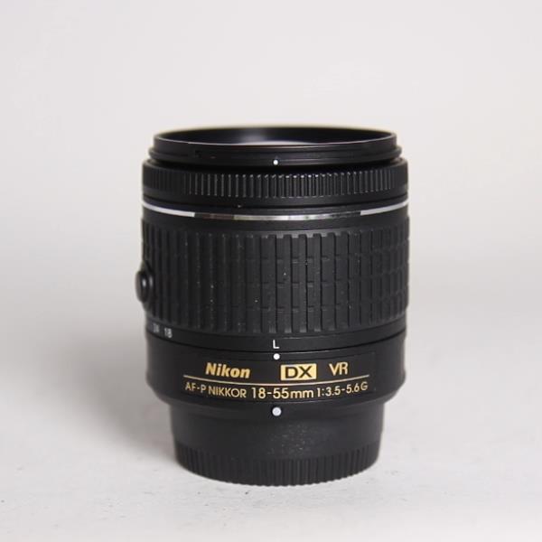 Used Nikon AF-P DX Nikkor 18-55mm f/3.5-5.6G VR Zoom Lens
