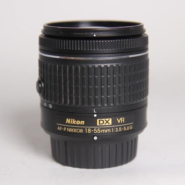 Used Nikon AF-P DX Nikkor 18-55mm f/3.5-5.6G VR Zoom Lens