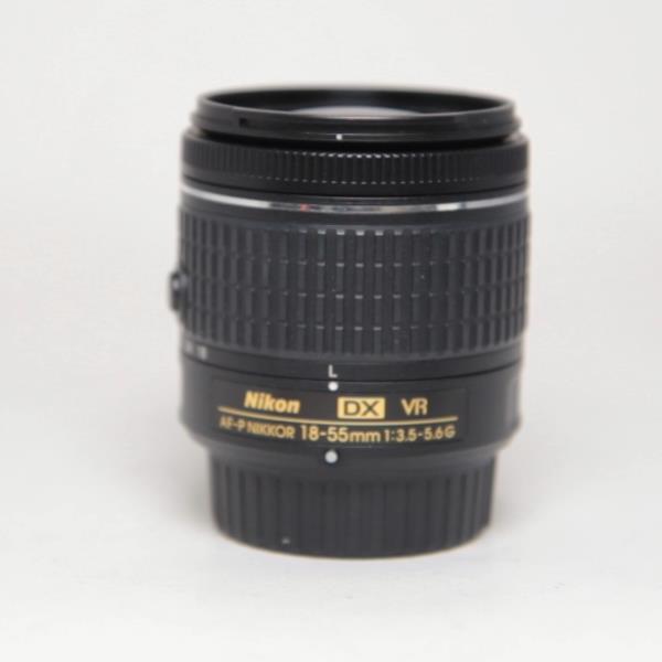 Used Nikon AF-P DX Nikkor 18-55mm f/3.5-5.6G VR Zoom Lens
