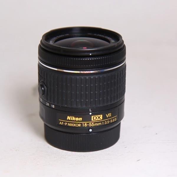 Used Nikon AF-P DX Nikkor 18-55mm f/3.5-5.6G VR Zoom Lens
