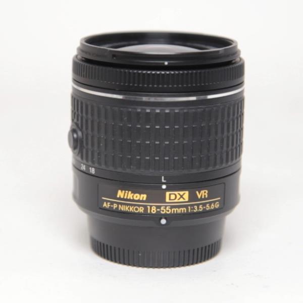 Used Nikon AF-P DX Nikkor 18-55mm f/3.5-5.6G VR Zoom Lens