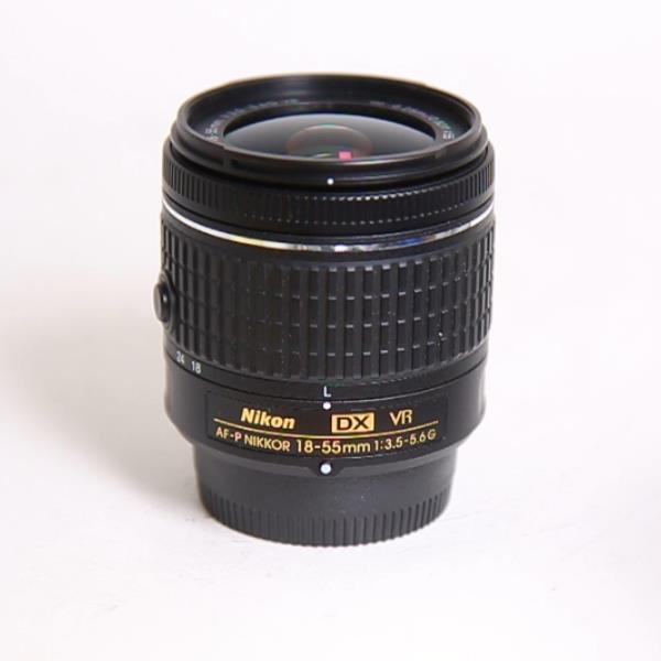 Used Nikon AF-P DX Nikkor 18-55mm f/3.5-5.6G VR Zoom Lens