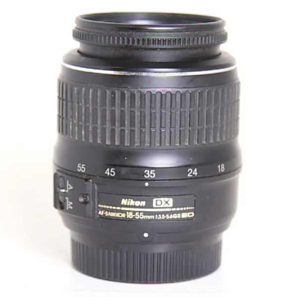 Used Nikon AF-S DX 18-55mm f/3.5-5.6G ED II