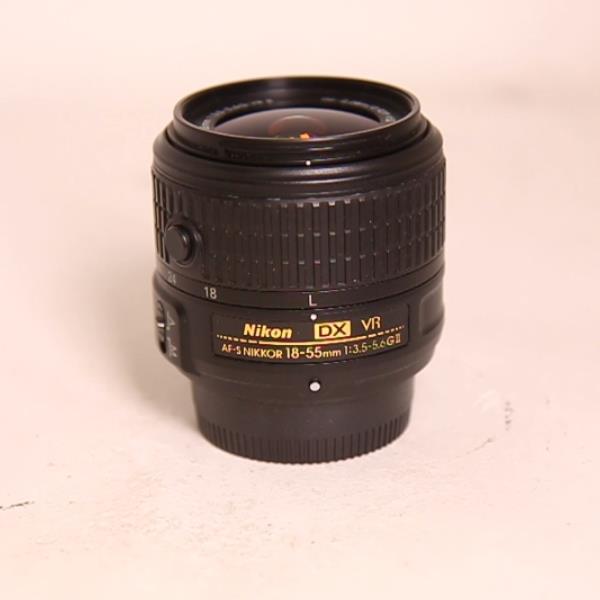 Used Nikon AF-S 18-55mm f/3.5-5.6G DX VR II