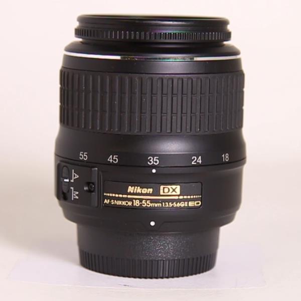 Used Nikon AF-S 18-55mm f/3.5-5.6G DX VR II