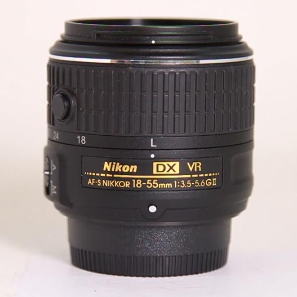 Used Nikon AF-S 18-55mm f/3.5-5.6G DX VR II
