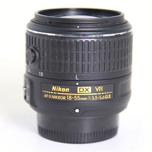 Used Nikon AF-S 18-55mm f/3.5-5.6G DX VR II