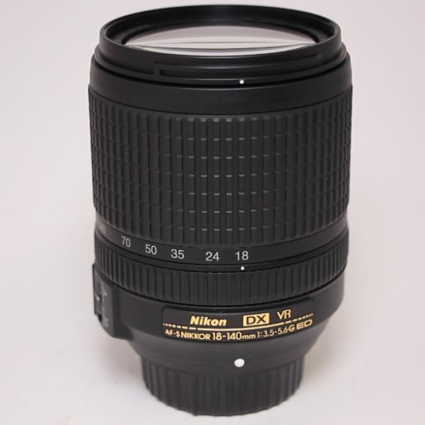 Used Nikon AF-S 18-140mm Nikkor lens f/3.5-5.6G ED VR DX