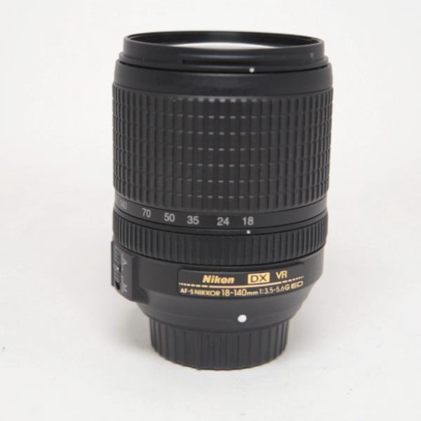 Used Nikon AF-S 18-140mm Nikkor lens f/3.5-5.6G ED VR DX