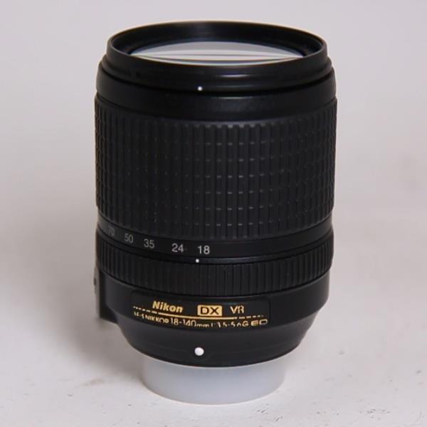 Used Nikon AF-S 18-140mm Nikkor lens f/3.5-5.6G ED VR DX