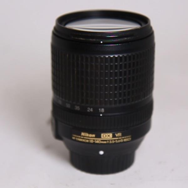 Used Nikon AF-S 18-140mm Nikkor lens f/3.5-5.6G ED VR DX