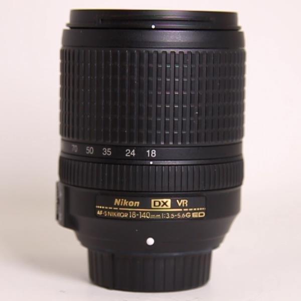 Used Nikon 18-140mm lens f/3.5-5.6 G ED VR AF-S DX NIKKOR