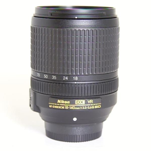 Used Nikon 18-140mm lens f/3.5-5.6 G ED VR AF-S DX NIKKOR