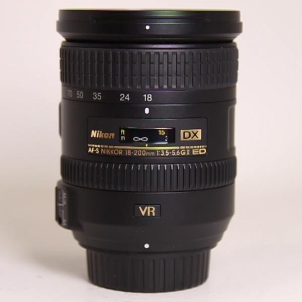 Used Nikon AF-S DX Nikkor 18-200mm f/3.5-5.6G ED VR II Zoom Lens