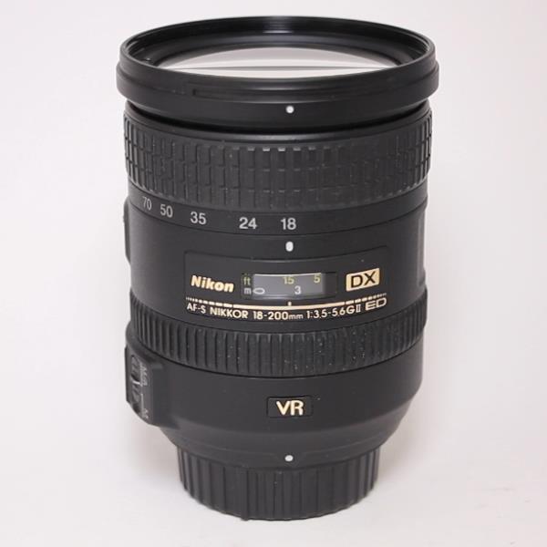 Used Nikon AF-S DX Nikkor 18-200mm f/3.5-5.6G ED VR II Zoom Lens