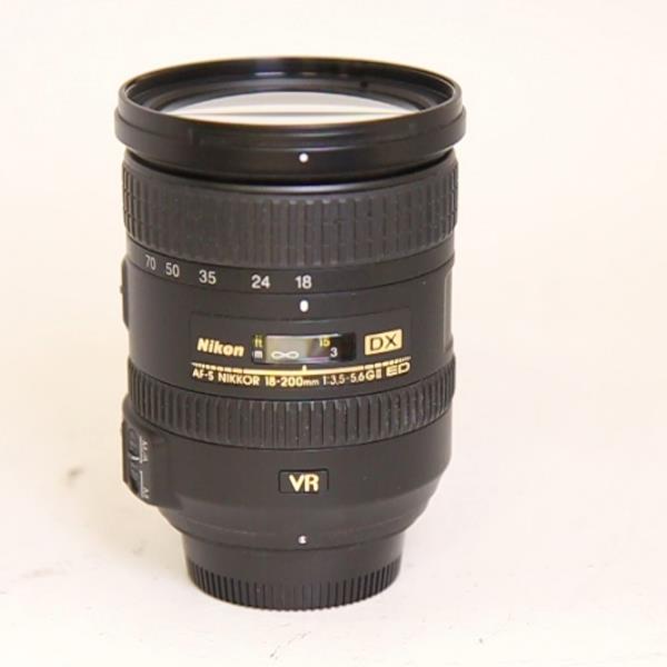 Used Nikon AF-S DX Nikkor 18-200mm f/3.5-5.6G ED VR II Zoom Lens