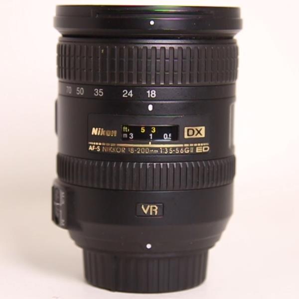 Used Nikon AF-S DX Nikkor 18-200mm f/3.5-5.6G ED VR II Zoom Lens