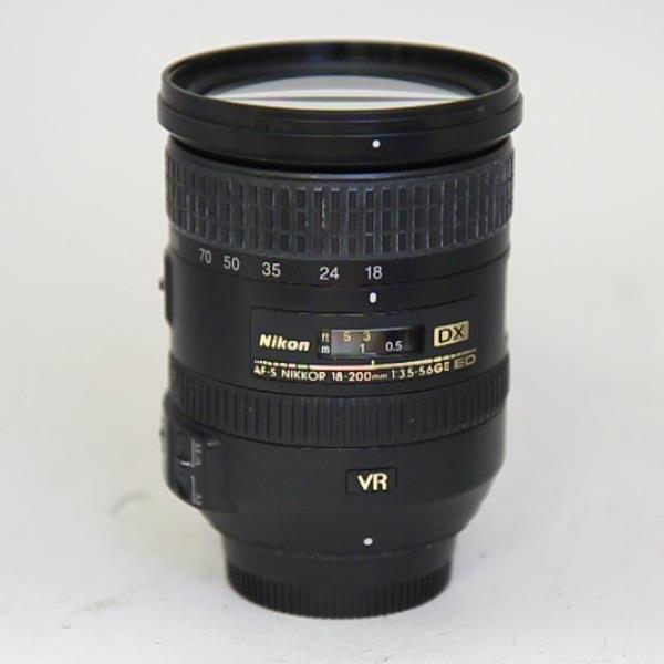 Used Nikon AF-S DX Nikkor 18-200mm f/3.5-5.6G ED VR II Zoom Lens