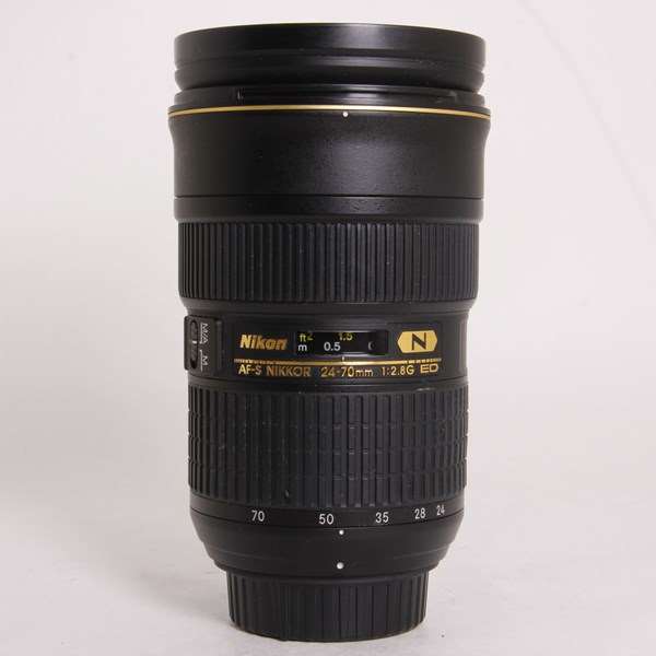 Used Nikon 24-70mm f/2.8G F Mount Lens | Park Cameras