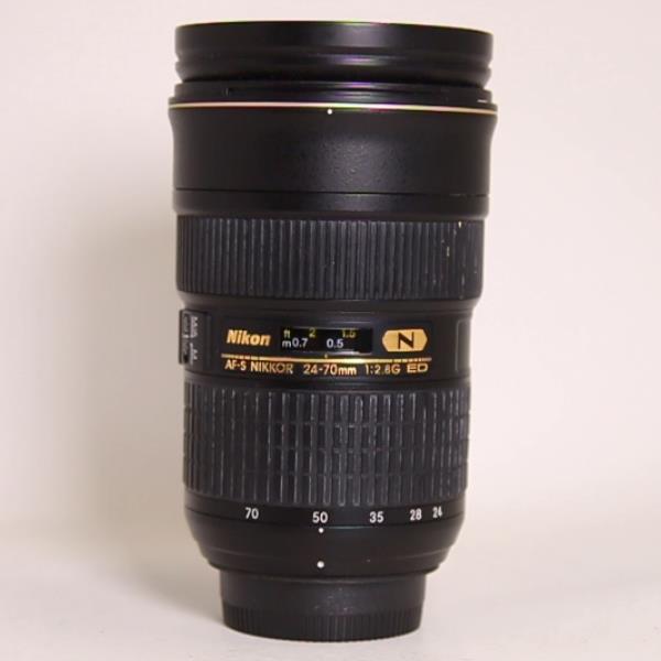 Used Nikon AF-S Nikkor 24-70mm f/2.8G ED Standard Zoom Lens