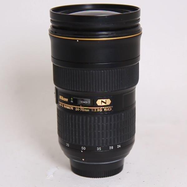 Used Nikon AF-S Nikkor 24-70mm f/2.8G ED Standard Zoom Lens