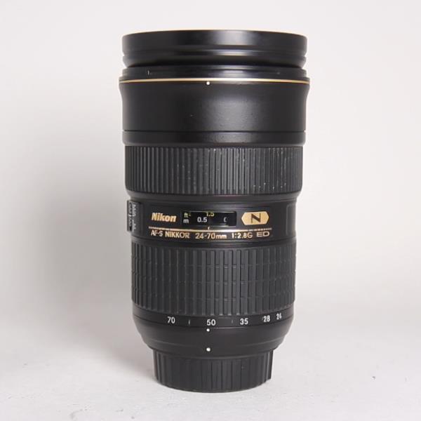 Used Nikon AF-S Nikkor 24-70mm f/2.8G ED Standard Zoom Lens