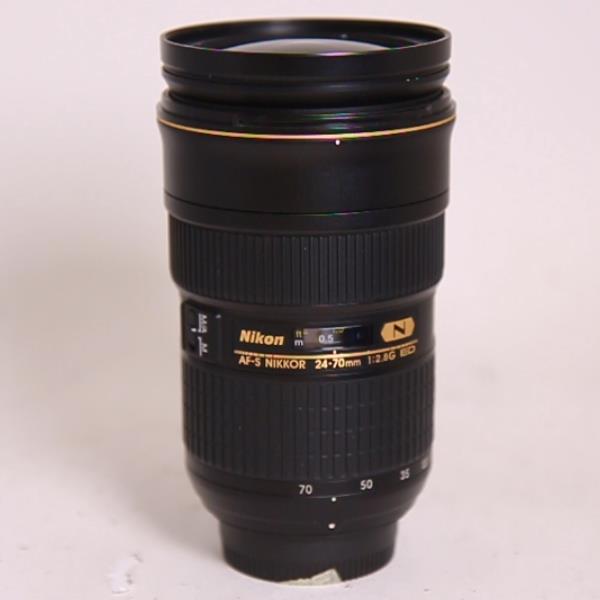 Used Nikon AF-S Nikkor 24-70mm f/2.8G ED Standard Zoom Lens