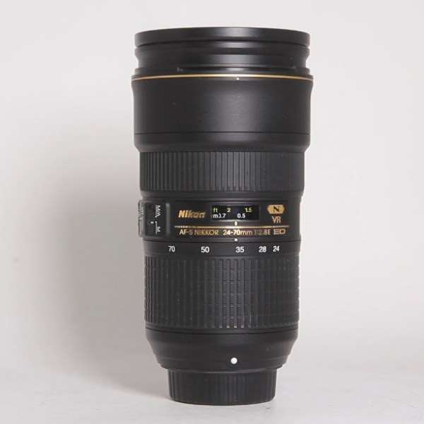 Used Nikon AF-S Nikkor 24-70mm f/2.8E ED VR Standard Zoom Lens