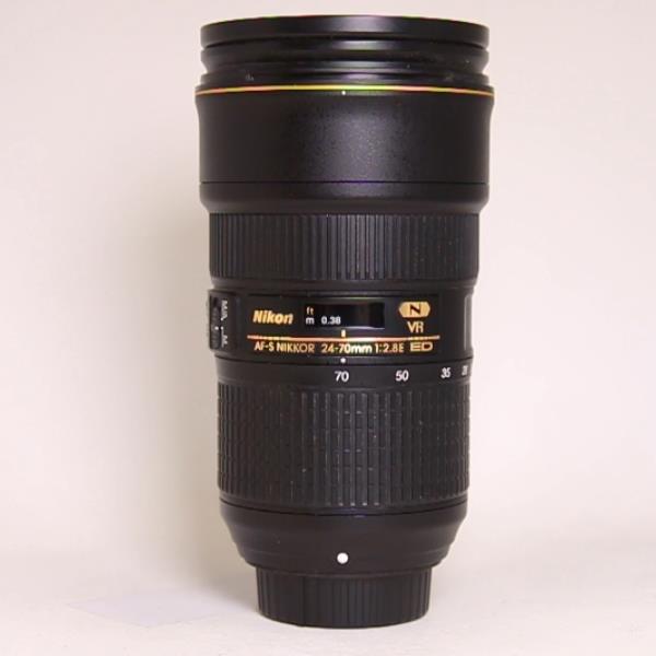 Used Nikon AF-S Nikkor 24-70mm f/2.8E ED VR Standard Zoom Lens