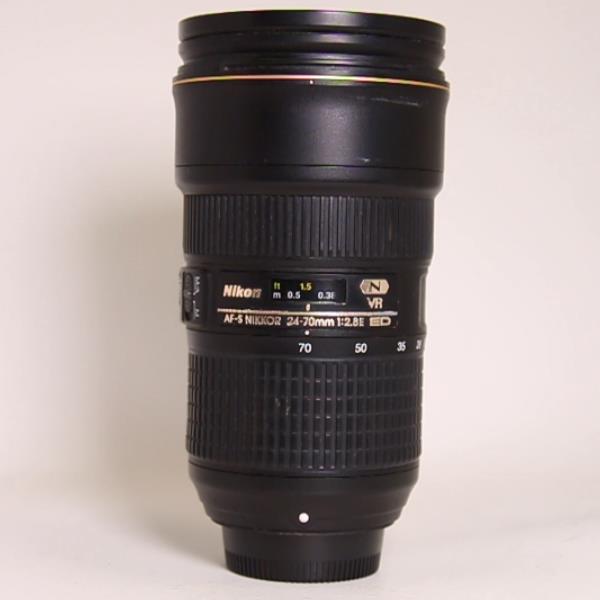 Used Nikon AF-S Nikkor 24-70mm f/2.8E ED VR Standard Zoom Lens