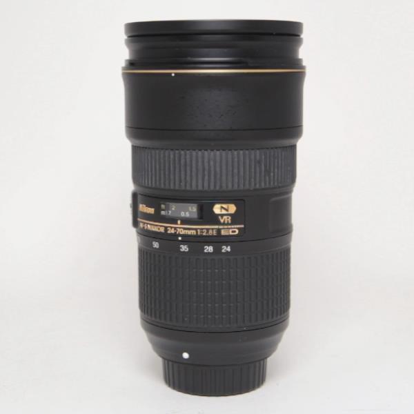 Used Nikon AF-S Nikkor 24-70mm f/2.8E ED VR Standard Zoom Lens