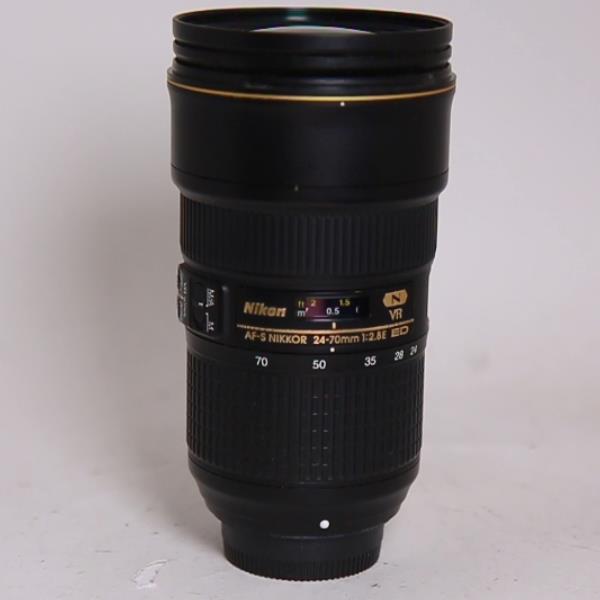 Used Nikon AF-S Nikkor 24-70mm f/2.8E ED VR Standard Zoom Lens