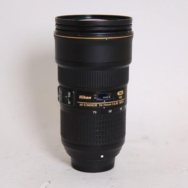 Used Nikon AF-S Nikkor 24-70mm f/2.8E ED VR Standard Zoom Lens