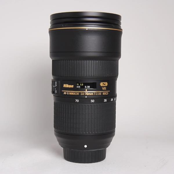 Used Nikon AF-S Nikkor 24-70mm f/2.8E ED VR Standard Zoom Lens